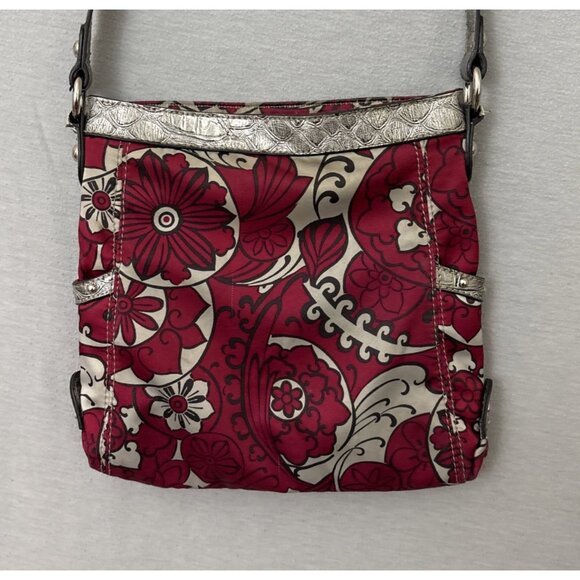 Genna De Rossi Faux Leather Snakeskin Metallic Gray Pink Boho Metal Punk Retro - Picture 4 of 16